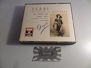 Image du vendeur pour Verdi: Un Ballo in Maschera (Rom 1943) [2 CD-Box + Libretto]. mis en vente par Druckwaren Antiquariat