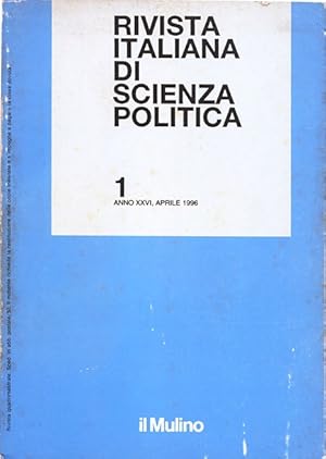 Immagine del venditore per Rivista Italiana di Scienza Politica venduto da Sergio Trippini