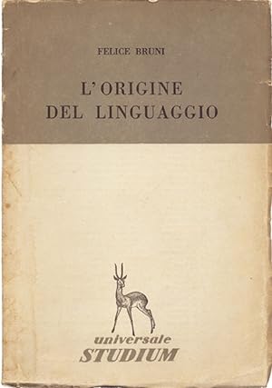 Immagine del venditore per L'Origine del Linguaggio venduto da Sergio Trippini
