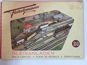 Bild des Verkufers fr Fleischmann Gleisanlange fr Modell-Eisenbahnen Spur H0 zum Verkauf von Antiquariat Maiwald