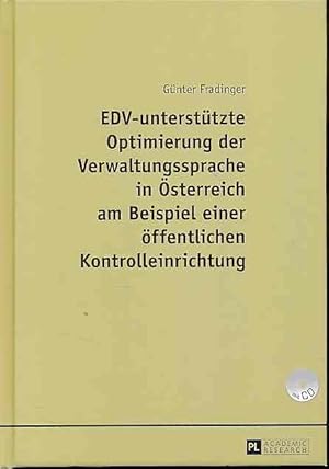 EDV-unterstützte Optimierung der Verwaltungssprache in Österreich am Beispiel einer öffentlichen ...
