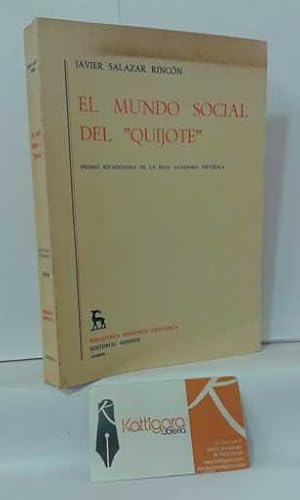 Immagine del venditore per EL MUNDO SOCIAL DEL QUIJOTE venduto da Librera Kattigara