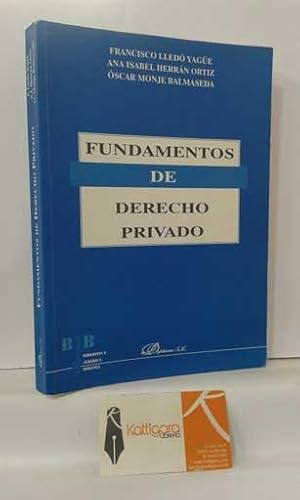 Seller image for FUNDAMENTOS DE DERECHO PRIVADO for sale by Librera Kattigara