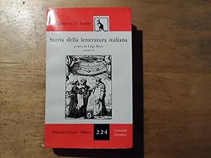 Bild des Verkufers fr Storia della letteratura italliana - Volum secundo zum Verkauf von Ratisbona Versandantiquariat