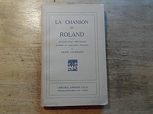 Seller image for La chanson de Roland for sale by Ratisbona Versandantiquariat