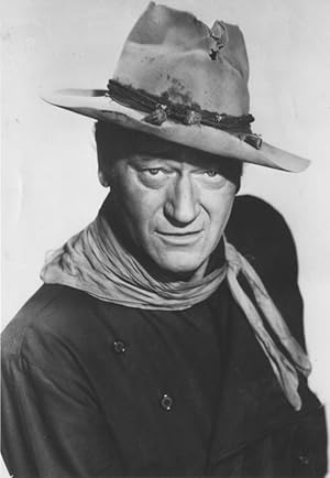 The American Actor John Wayne