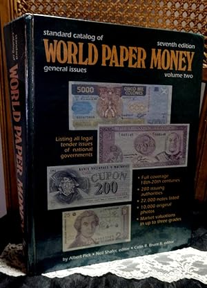 Seller image for Standard Catalog of World Paper Money: General Issues. Vol.2: General Issues for sale by Antiquariat Ekkehard Schilling