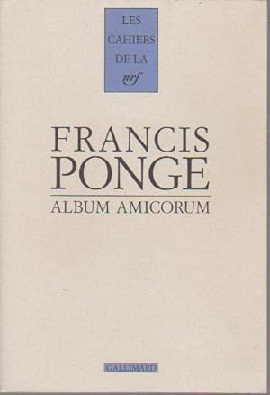 Image du vendeur pour Album amicorum, mis en vente par L'Odeur du Book