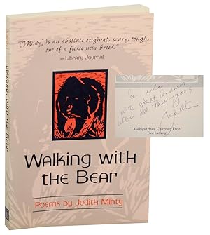 Bild des Verkufers fr Walking With The Bear: Selected and New Poems (Signed First Edition) zum Verkauf von Jeff Hirsch Books, ABAA