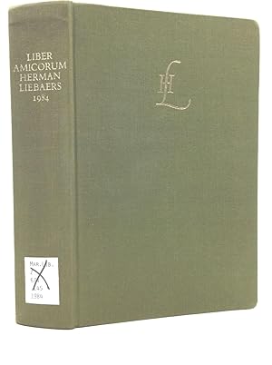 Seller image for LIBER AMICORUM HERMAN LIEBAERS for sale by Kubik Fine Books Ltd., ABAA