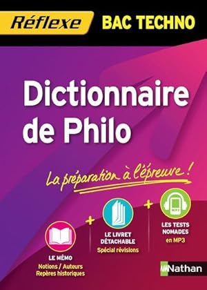 Image du vendeur pour Mmos rflexes T.93 ; dictionnaire de philo ; bac techno mis en vente par Chapitre.com : livres et presse ancienne