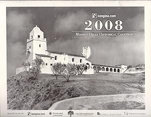 Imagen del vendedor de Mission Hills Historical Calenders Set of 4 2008, 2009, 2010 & 2011 oversize a la venta por Charles Lewis Best Booksellers