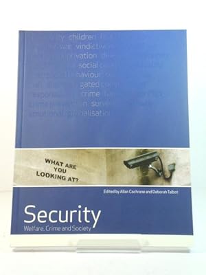 Seller image for Security: Welfare, Crime and Society for sale by PsychoBabel & Skoob Books