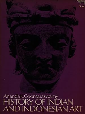 Seller image for History of Indian and Indonesian Art for sale by Librodifaccia