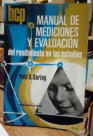 Seller image for Manual de mediciones y evaluacin del redimiento en los estudios for sale by La Leona LibreRa