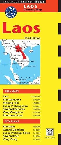 Seller image for Laos Travel Map Third Edition (Folded) for sale by Grand Eagle Retail