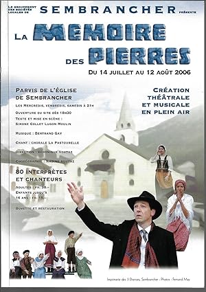 La mémoire des pierres