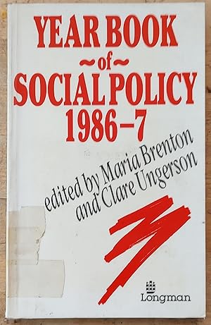 Immagine del venditore per Year Book of Social Policy in Britain 1986-87 venduto da Shore Books