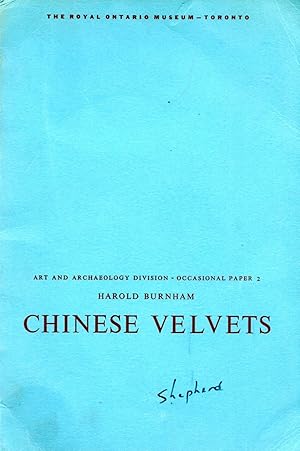 Seller image for Chinese Velvet for sale by Book Booth