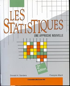 Seller image for Les statistiques : une approche nouvelle 2e dition for sale by Librairie Le Nord