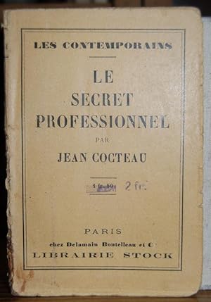 Image du vendeur pour LE SECRET PROFESSIONNEL mis en vente par Fbula Libros (Librera Jimnez-Bravo)