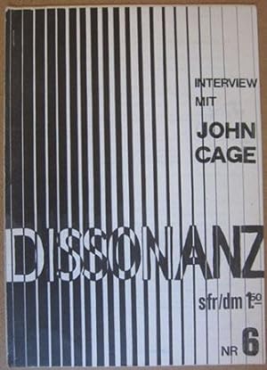 Dissonanz - Kritische Zeitschrift für Musik Nr 6, 1970 - Interview mit John Cage