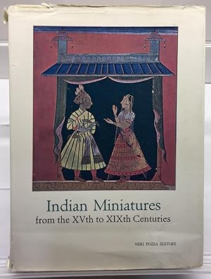 Seller image for Indian Miniatures from the XVth to XIXth centuries for sale by Jorge Welsh Books