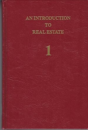 Imagen del vendedor de An Introduction To Real Estate. Segment 1 And Segment 2 a la venta por BYTOWN BOOKERY