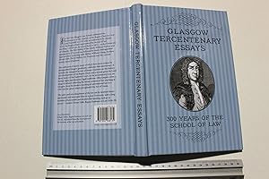 Imagen del vendedor de Glasgow tercentenary essays. 300 years of the School of Law a la venta por Stephen Rench