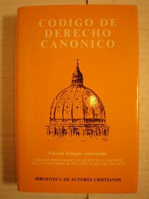 Imagen del vendedor de Cdigo de Derecho Cannico. Edicin bilinge comentada a la venta por Librera Antonio Azorn