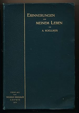 Seller image for Erinnerungen aus meinem Leben. for sale by Versandantiquariat  Rainer Wlfel