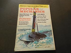 Popular Mechanics Mar 1970, 1970 Boats, Submarine Icebreaker
