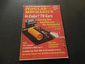 Popular Mechanics Oct 1969, Snowmobiles, Dan Gurney Racing