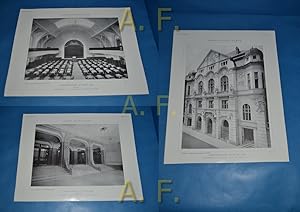 Arbeiterheim in Wien, XVI., Saalbau, Vestibule (Architekt: L. A. Fuchsik und E. Ornstein in Wien)...