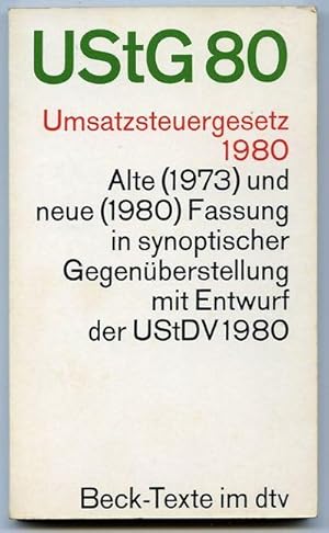 UstG 80 : Umsatzsteuer 1980