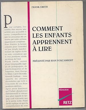 Seller image for Comment les enfants apprennent  lire for sale by Klaus Kreitling