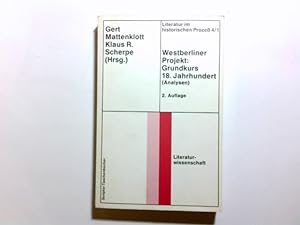 Seller image for Westberliner Projekt: Grundkurs 18. Jahrhundert: Analysen und Materialien for sale by Antiquariat Buchhandel Daniel Viertel