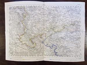 Reymann's Topographische Special-Karte von Deutschland und den angrenzenden Staaten 1:200.000 Bla...