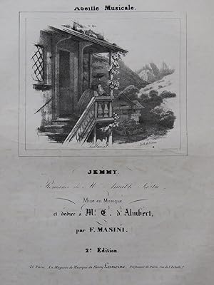 Immagine del venditore per MASINI Francesco Jemmy Chant Piano ca1840 venduto da partitions-anciennes