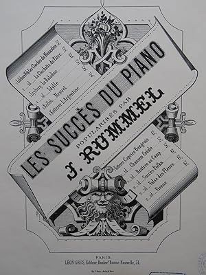 LYSBERG Ch. B. La Baladine Caprice Piano ca1876