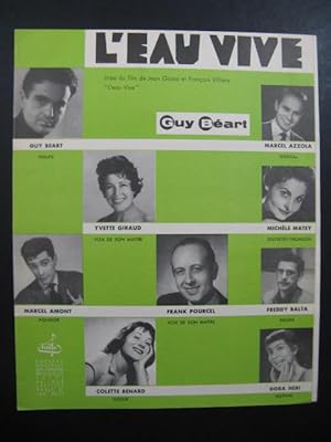 Imagen del vendedor de L'eau Vive Guy Bart 1958 a la venta por partitions-anciennes