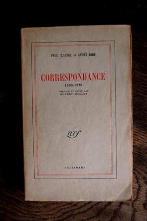 Seller image for Correspondance 1899-1926 for sale by Un livre en poche