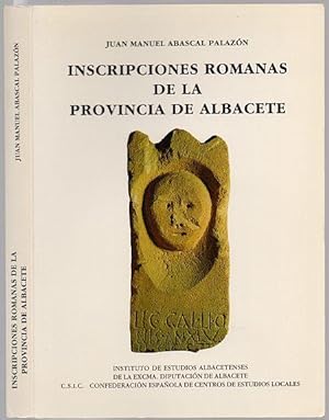 Imagen del vendedor de Inscripciones romanas de la provincia de Albacete. a la venta por Antiquariat Dwal