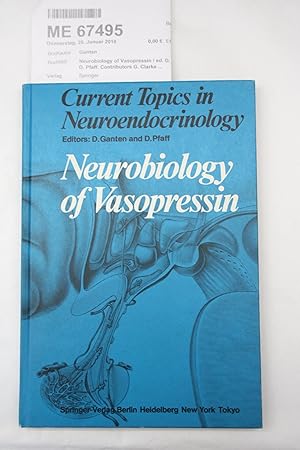 Neurobiology of Vasopressin / ed. D. Ganten and D. Pfaff. Contributors G. Clarke .