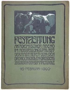 Festzeitung - Akademischer Abend im Ausstellungspalast Dresden