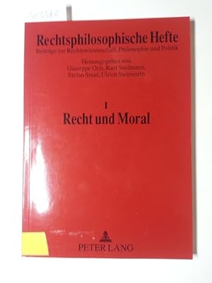 Imagen del vendedor de Recht und Moral a la venta por Gebrauchtbcherlogistik  H.J. Lauterbach