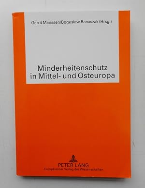 Imagen del vendedor de Minderheitenschutz in Mittel- und Osteuropa. a la venta por Der Buchfreund