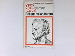 Seller image for Auskunft ber Philipp Melanchthon : for sale by Antiquariat Buchhandel Daniel Viertel