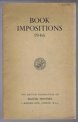 Book Impositions 1946