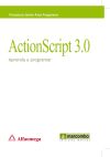 Imagen del vendedor de ACTIONSCRIPT 3.0: APRENDA A PROGRAMAR a la venta por Agapea Libros